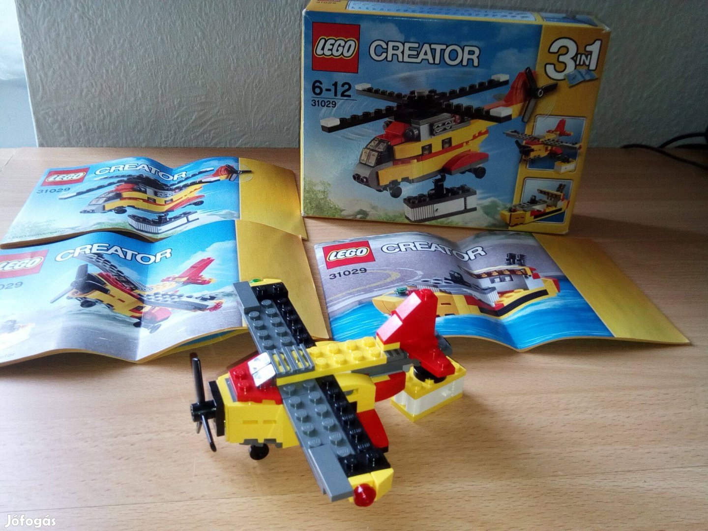 LEGO Creator Teherhelikopter, hajó, repülő