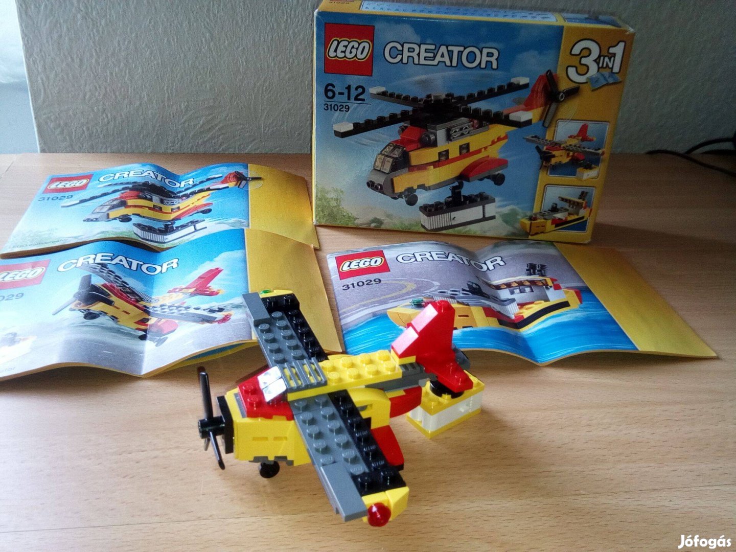 LEGO Creator Teherhelikopter, hajó, repülő