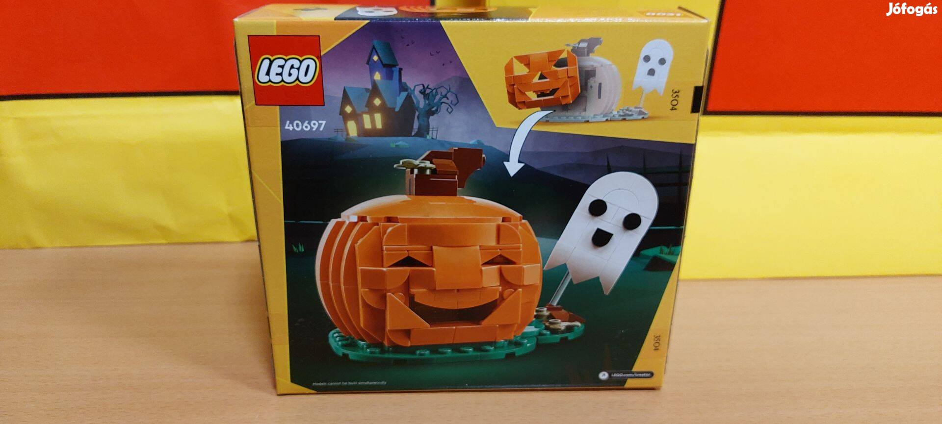 LEGO Creator - Halloweeni töklámpás (40697), új, bontatlan