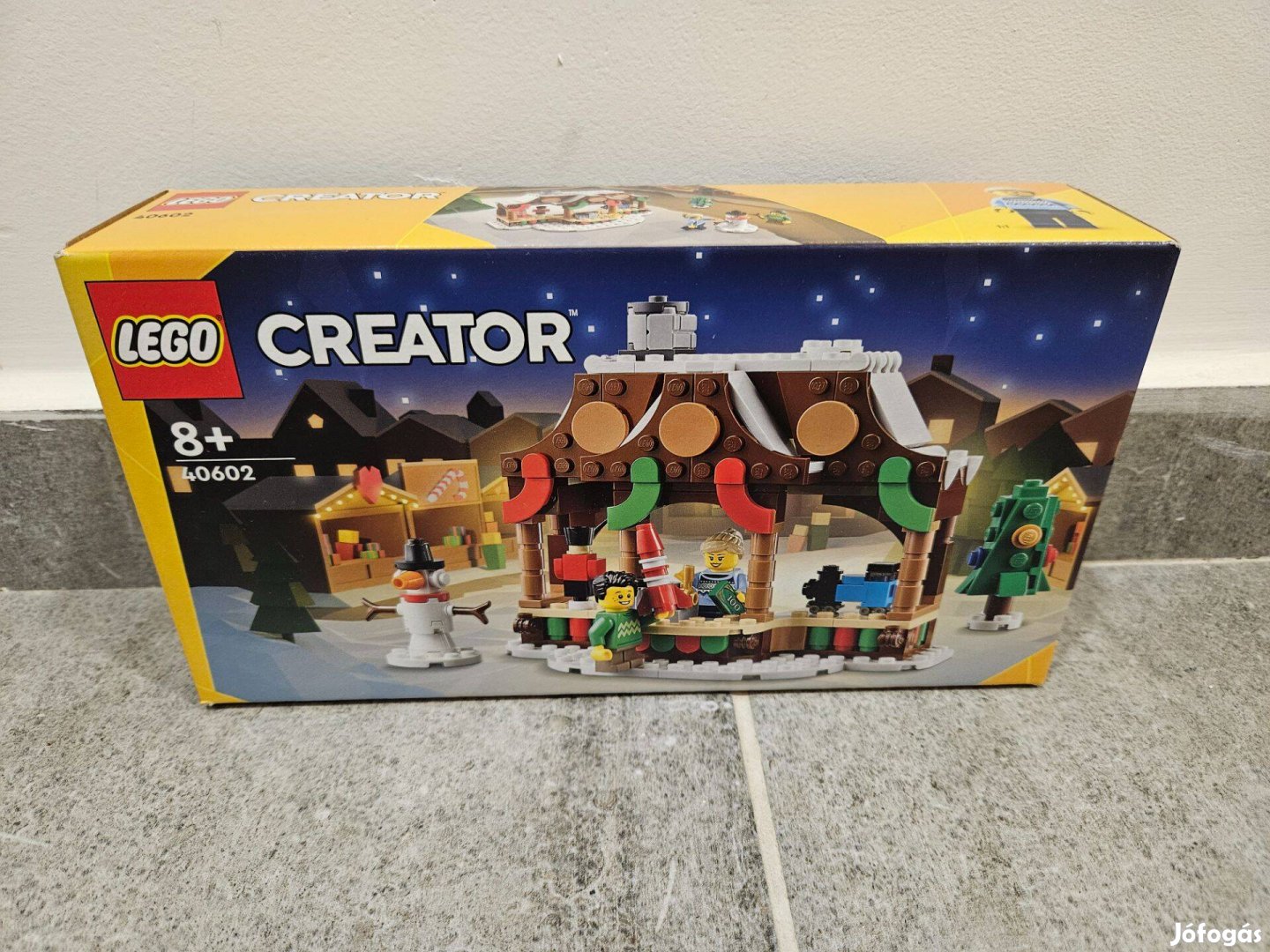 LEGO Creator - Karácsonyi vásár stand 40602 bontatlan, új