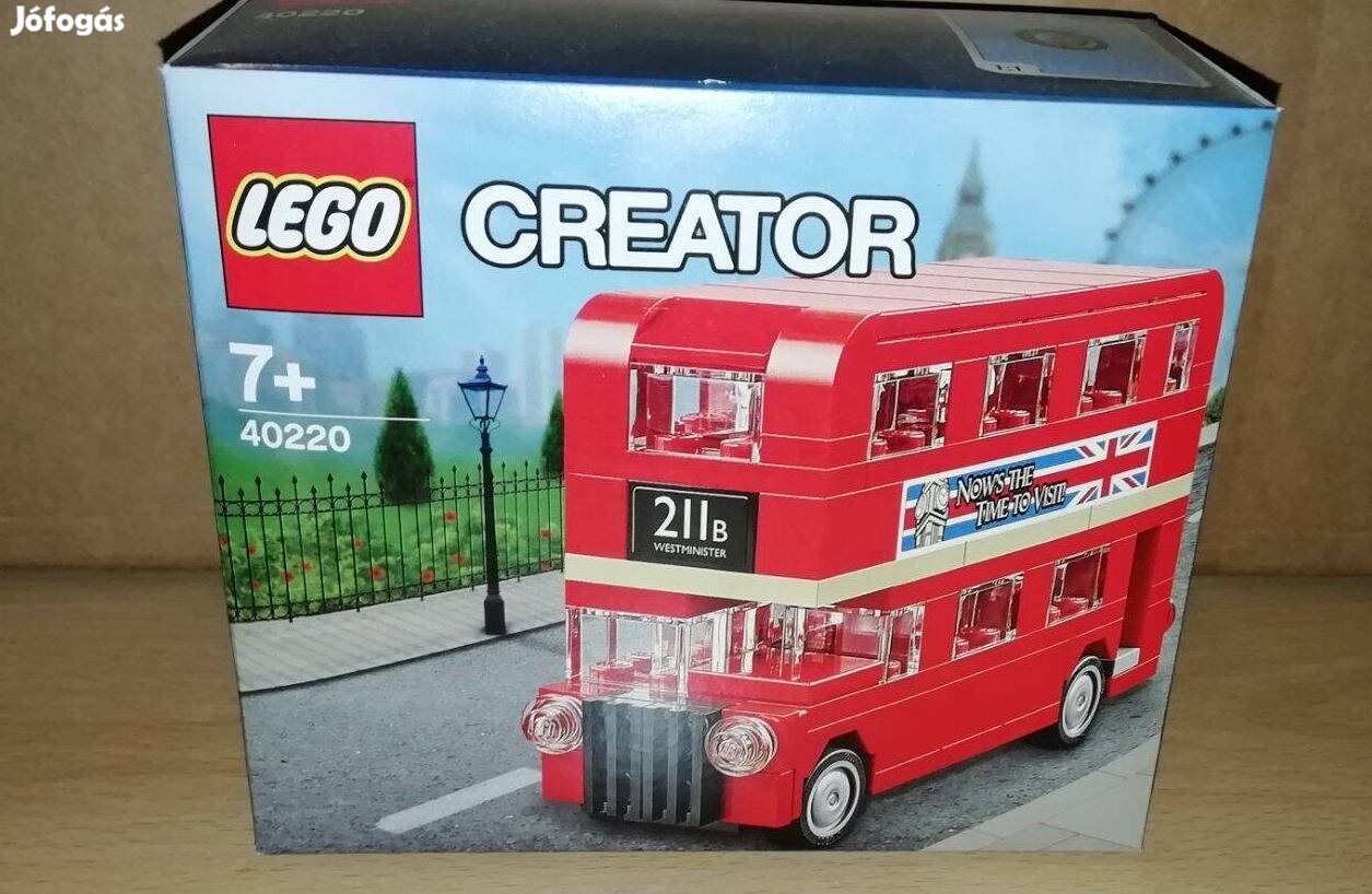 LEGO Creator - Mini Londoni busz (40220) új, bontatlan