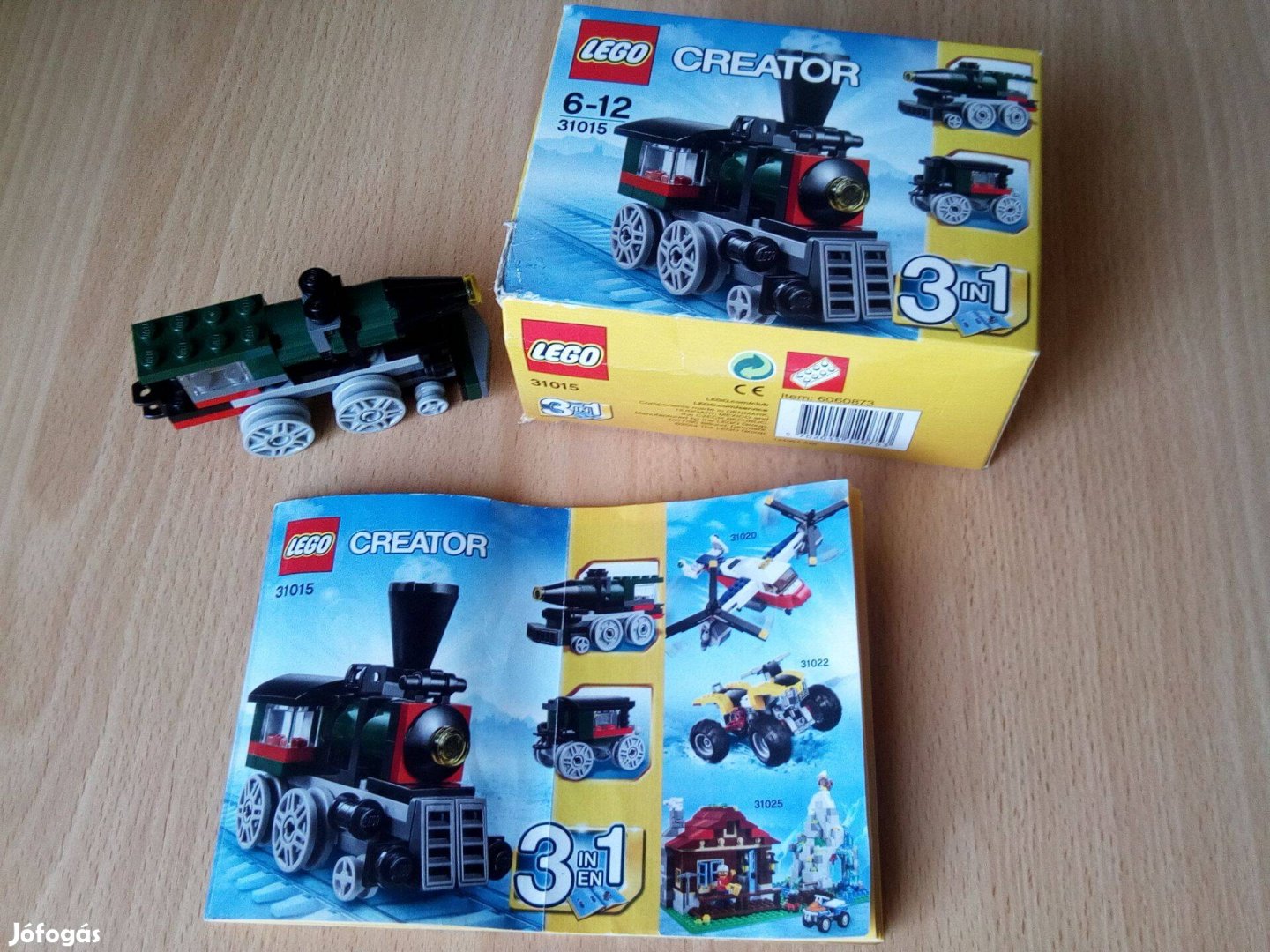 LEGO Creator - Smaragd Expressz 3 féle mozdony
