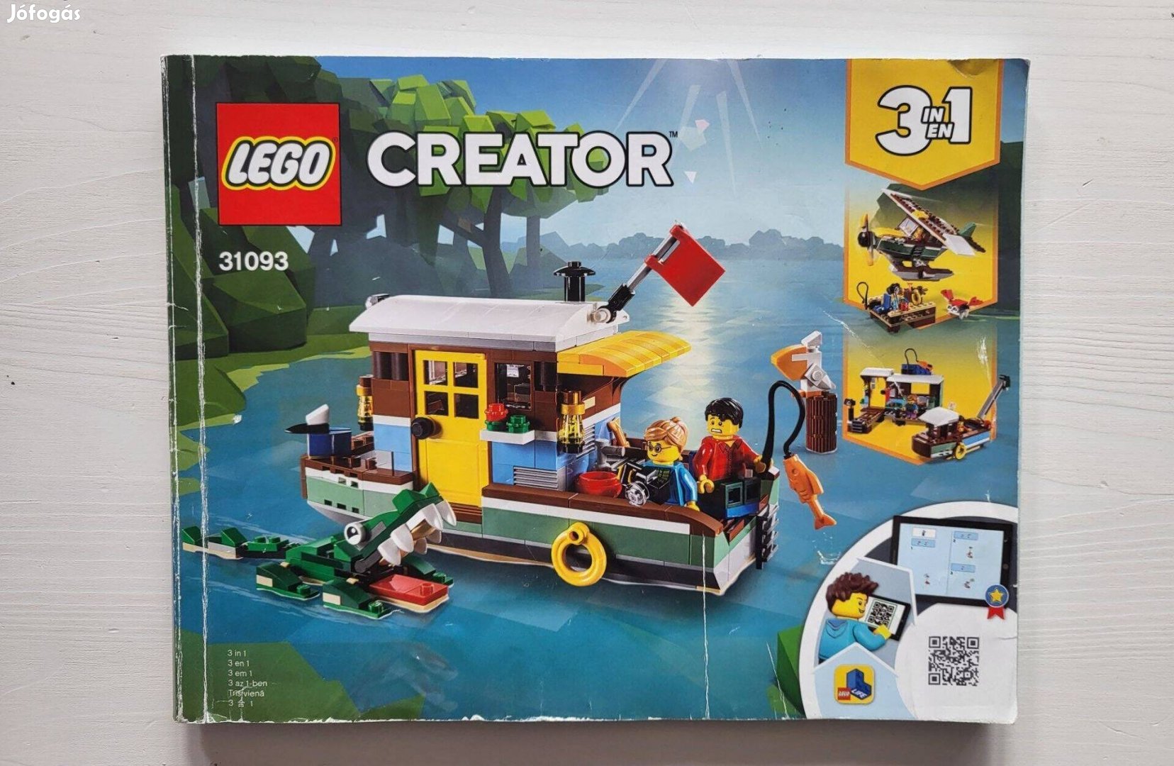 LEGO Creator készlet - Folyóparti lakóhajó (31093)