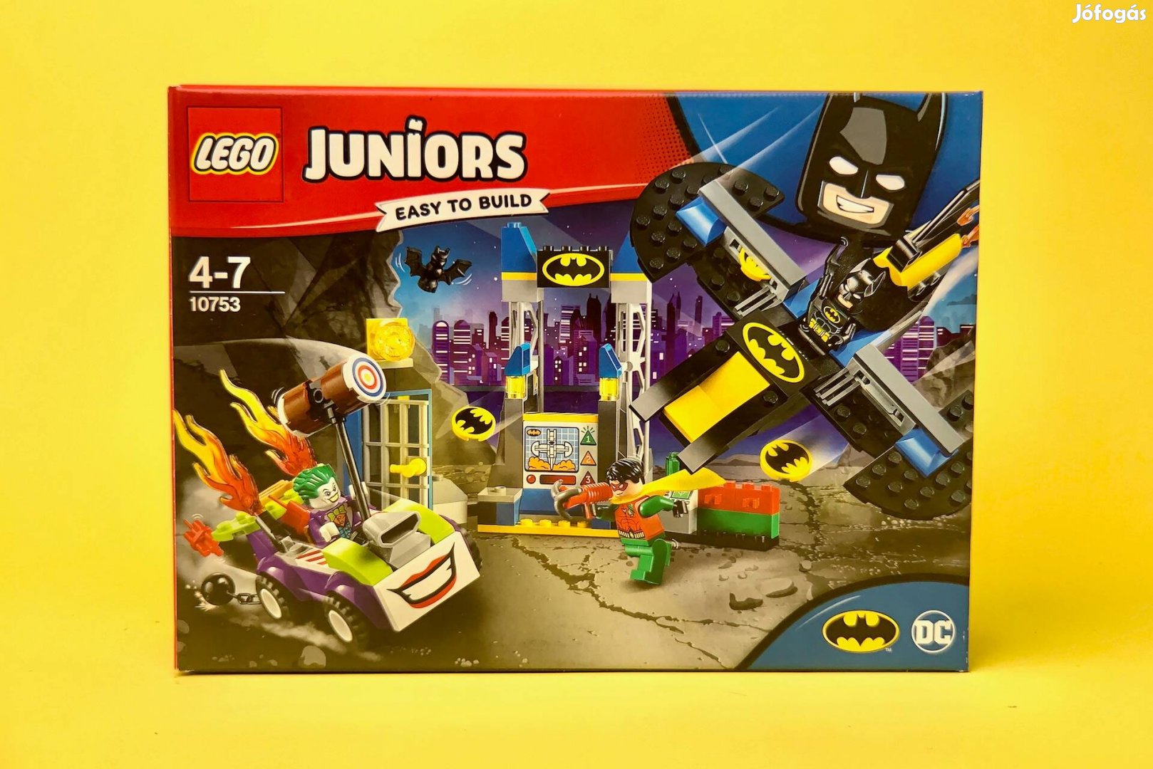 LEGO DC 10753 The Joker Batcave Attack, Uj, Bontatlan