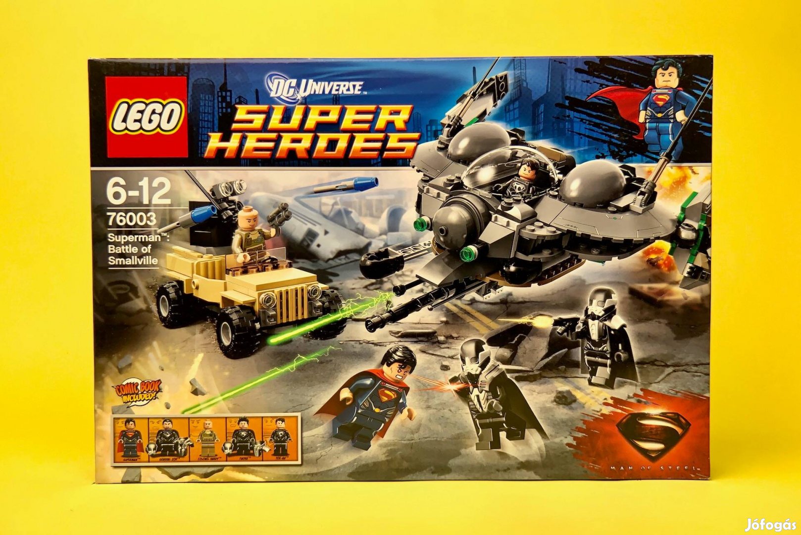 LEGO DC 76003 Superman Battle of Smallville, Új, Bontatlan