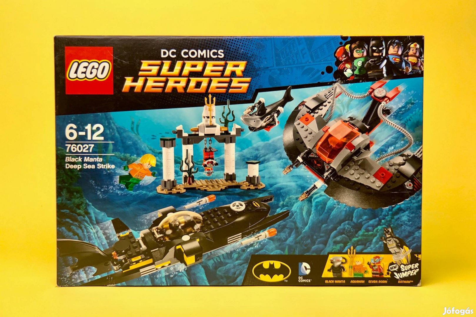 LEGO DC 76027 Black Manta Deep Sea Strike, Uj, Bontatlan