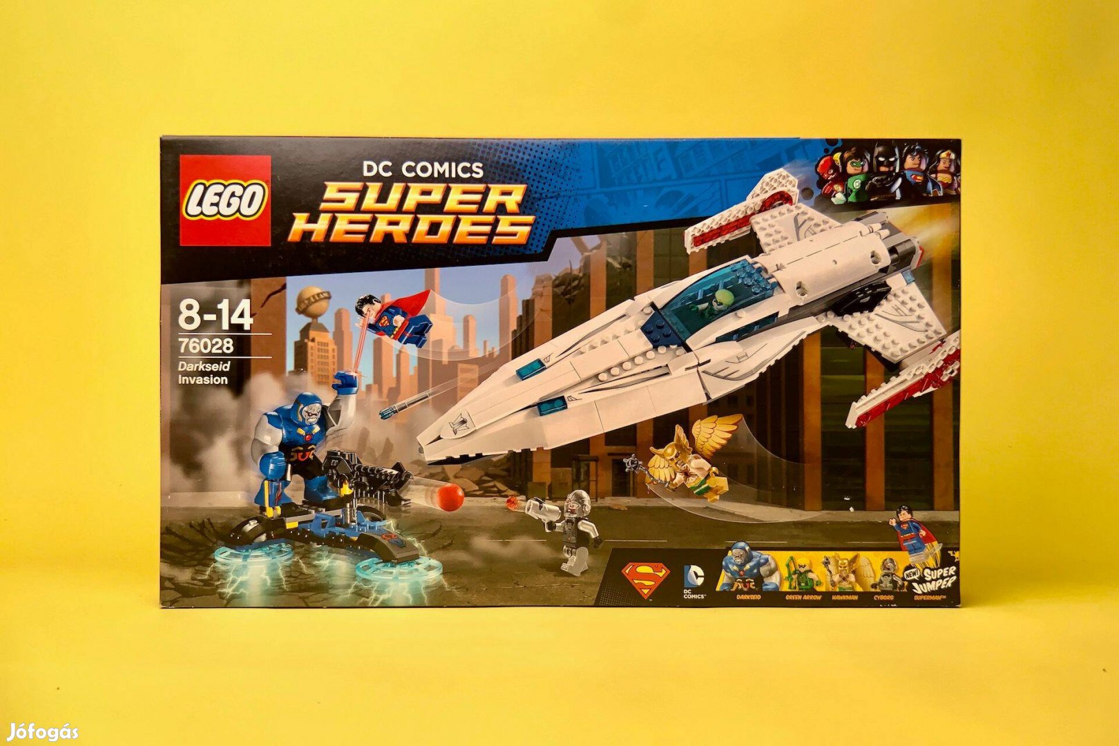 LEGO DC 76028 Darkseid Invasion, Új, Bontatlan
