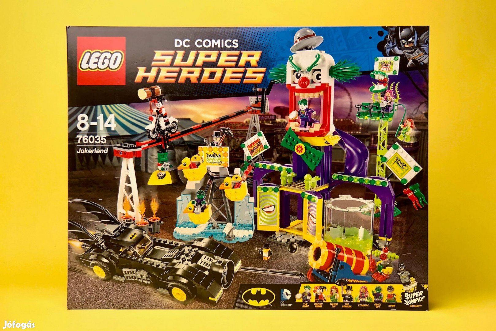 LEGO DC 76035 Jokerland, Új, Bontatlan