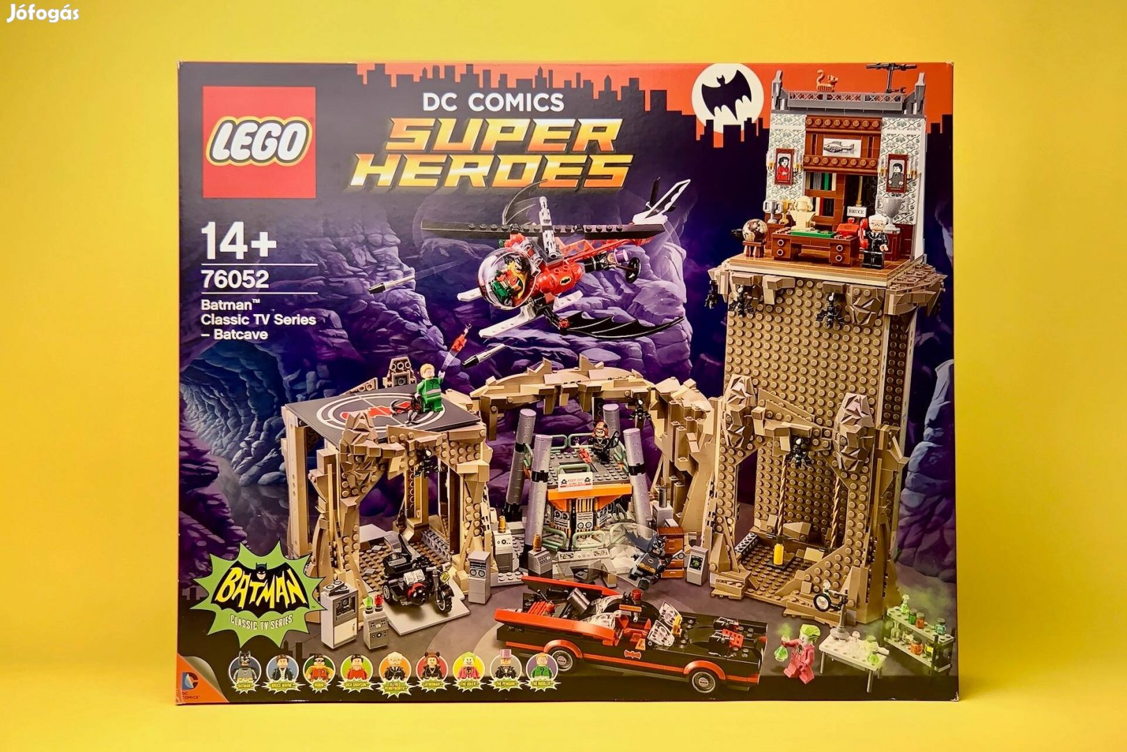 LEGO DC 76052 Batman Classic TV Series - Batcave, Új, Bontatlan