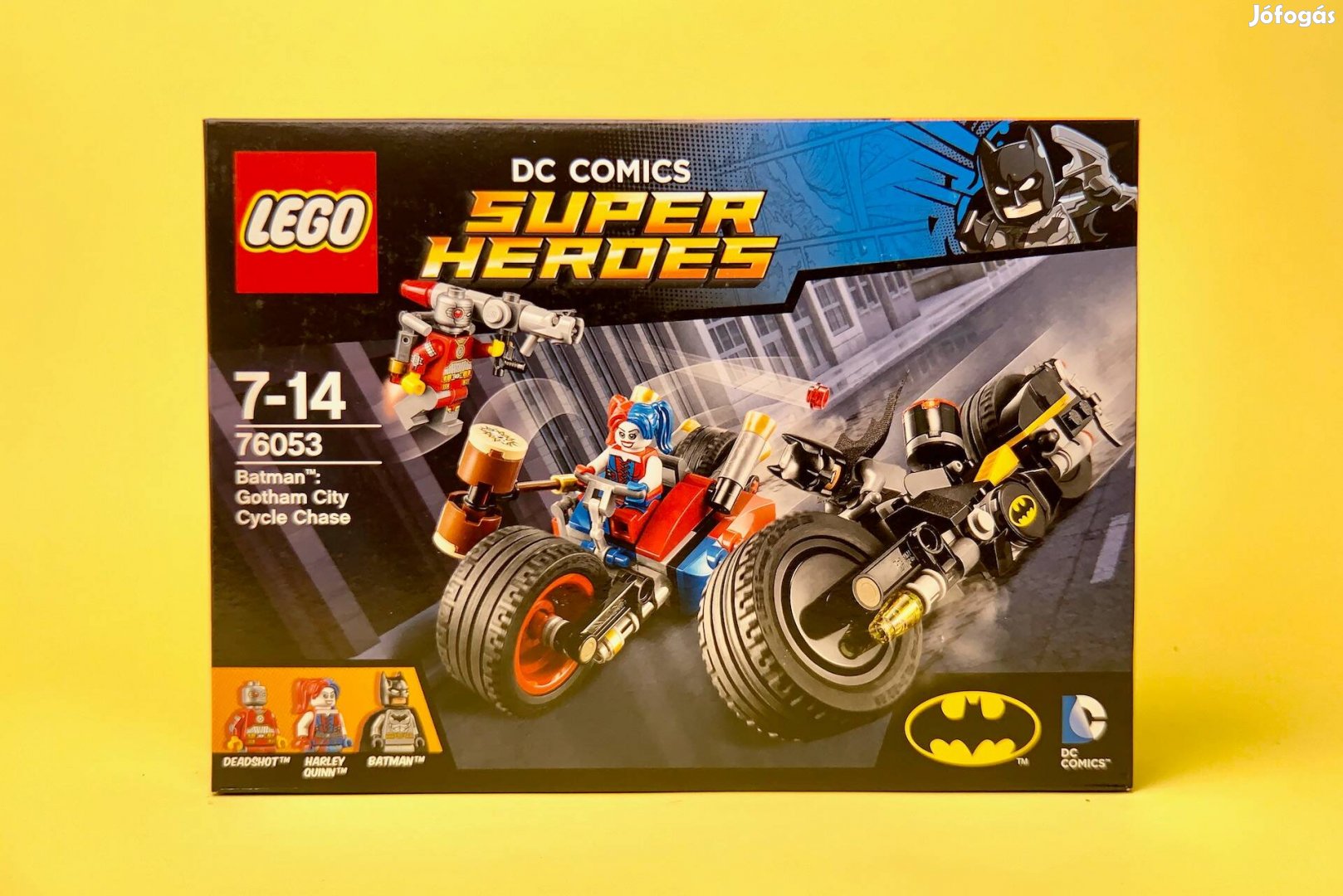LEGO DC 76053 Gotham City Cycle Chase, Új, Bontatlan