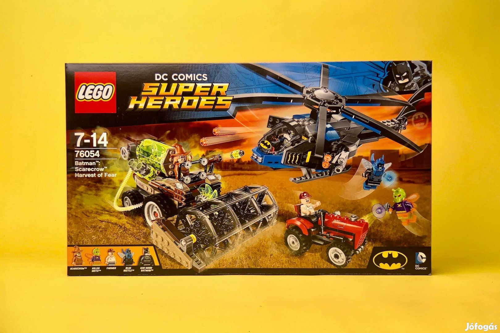 LEGO DC 76054 Batman Scarecrow Harvest of Fear, Uj, Bontatlan