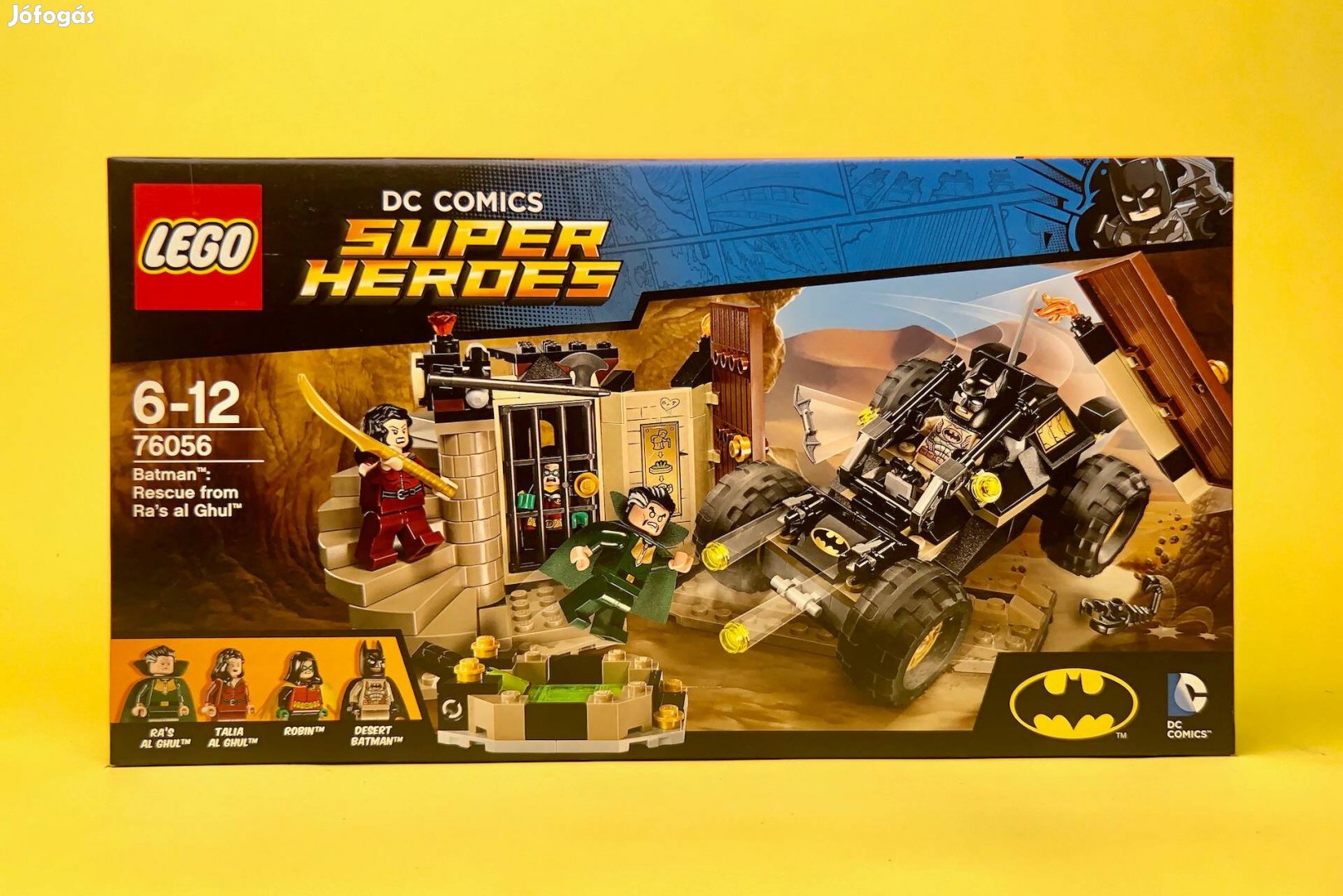 LEGO DC 76056 Batman Rescue from Ra's al Ghul, Uj, Bontatlan