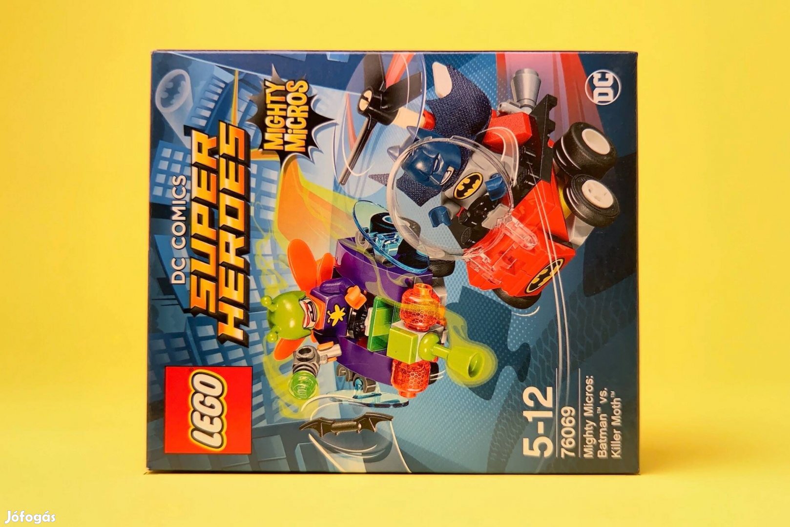 LEGO DC 76069 Mighty Micros Batman vs. Killer Moth, Új, Bontatlan