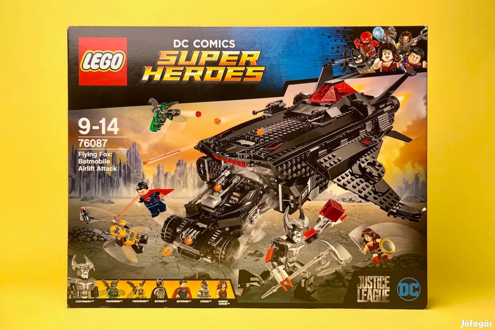 LEGO DC 76087 Flying Fox Batmobile Airlift Attack, Uj, Bontatlan