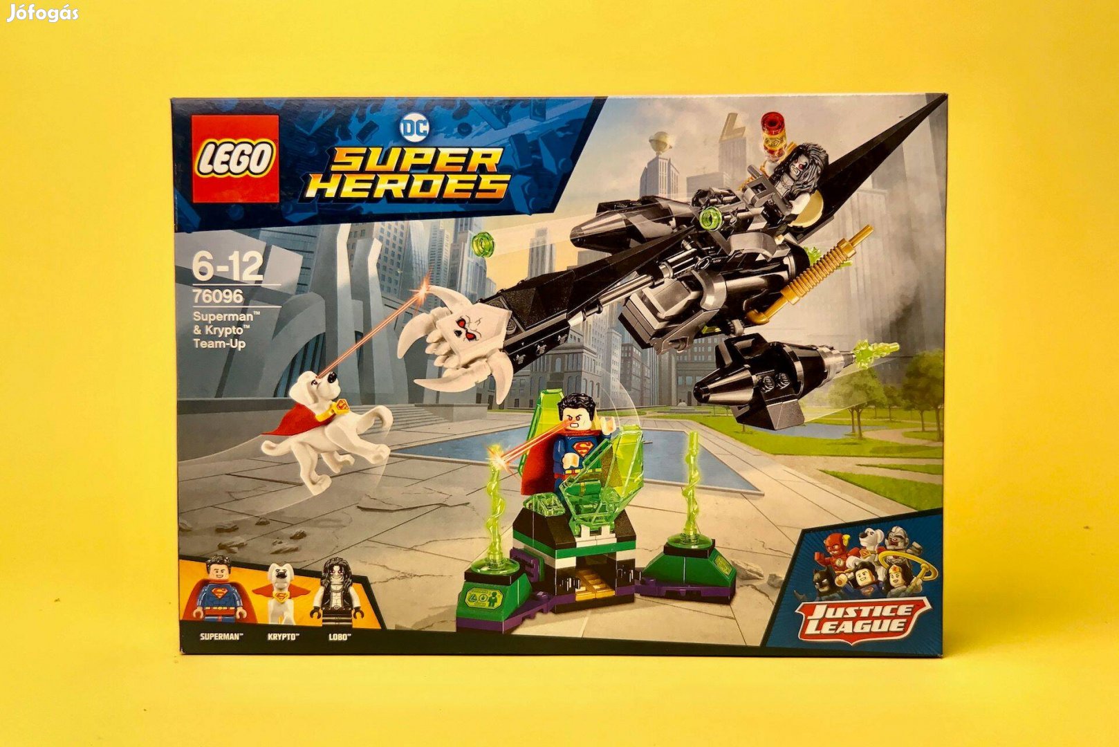 LEGO DC 76096 Superman & Krypto Team-Up, Új, Bontatlan