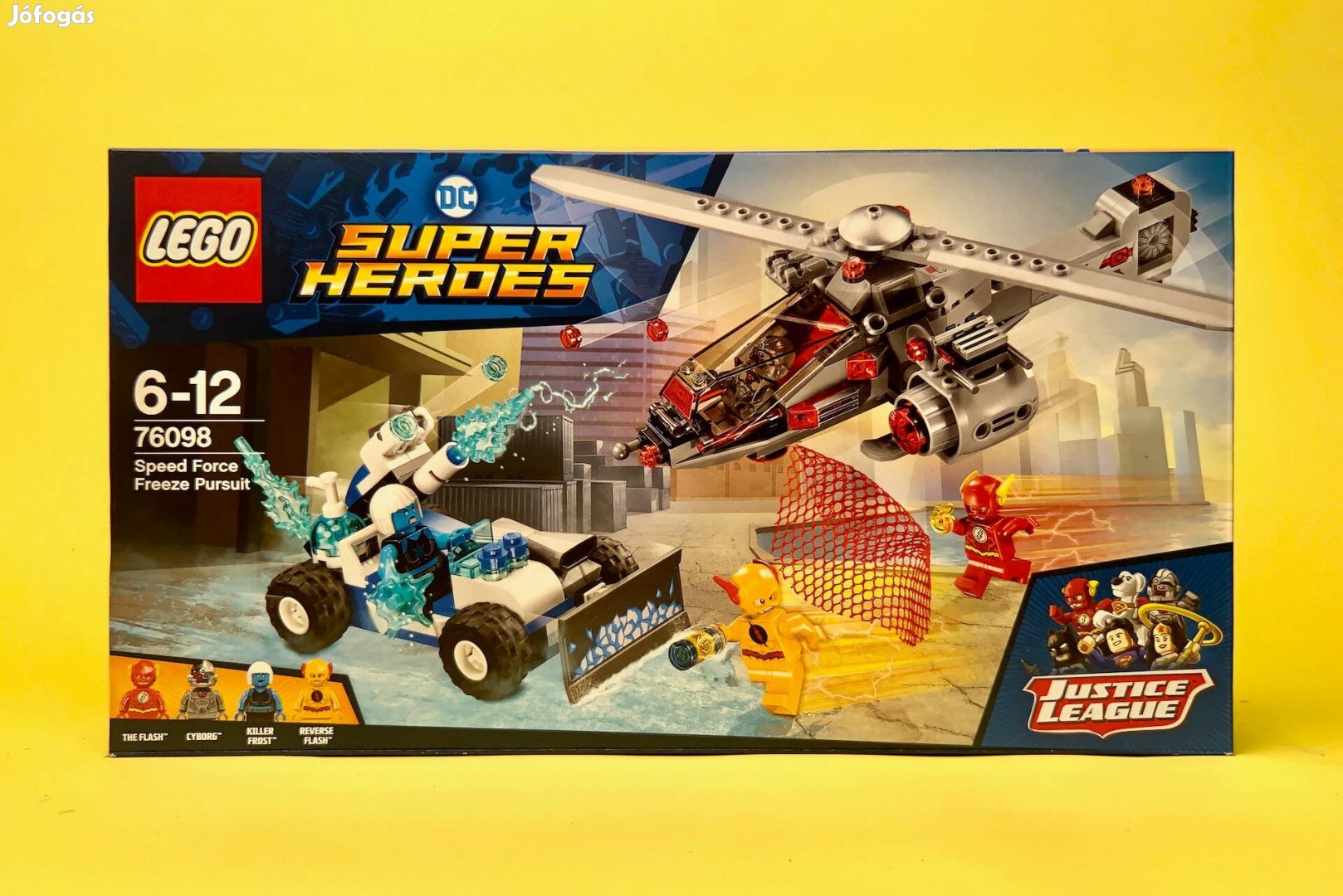 LEGO DC 76098 Speed Force Freeze Pursuit, Uj, Bontatlan