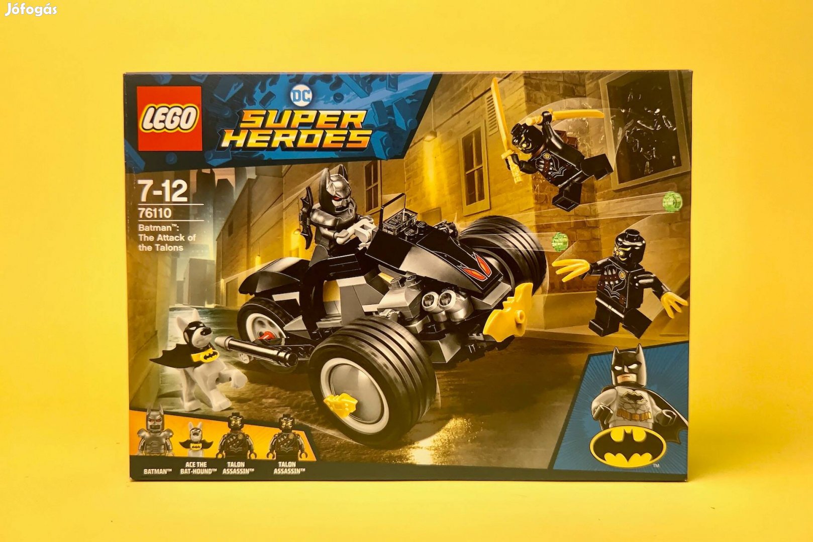 LEGO DC 76110 Batman The Attack of the Talons, Új, Bontatlan