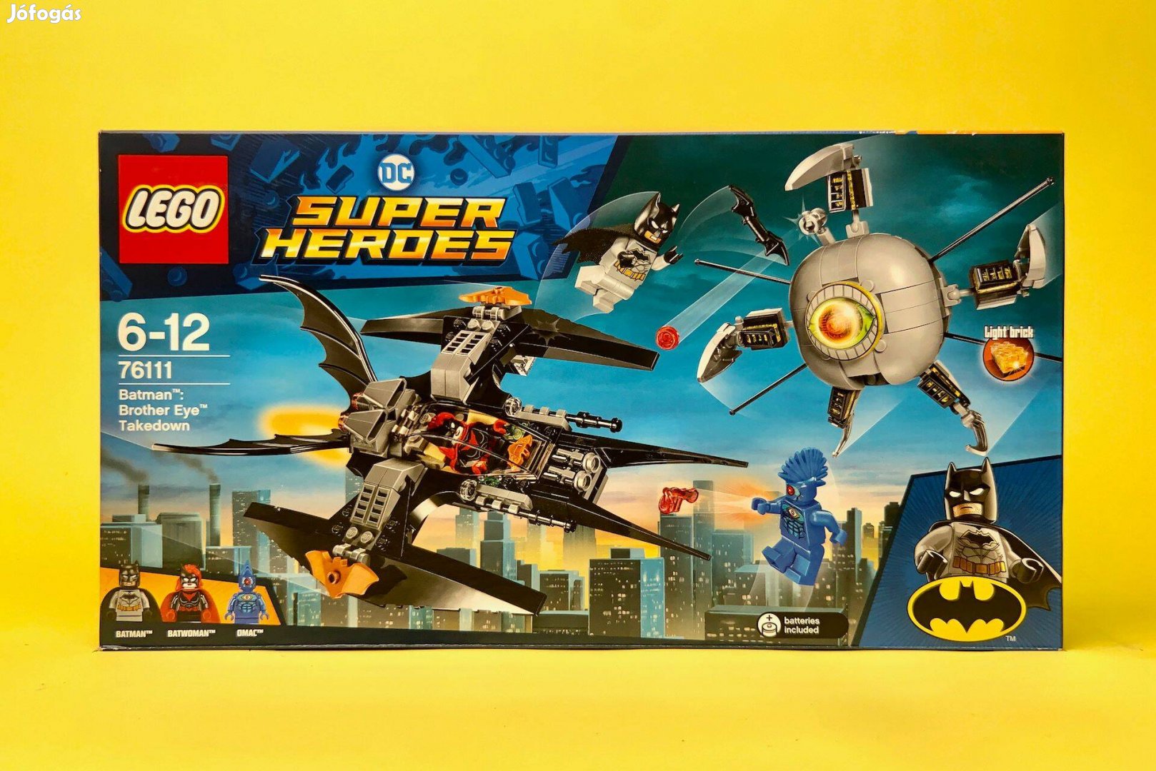 LEGO DC 76111 Batman Brother Eye Takedown, Új, Bontatlan