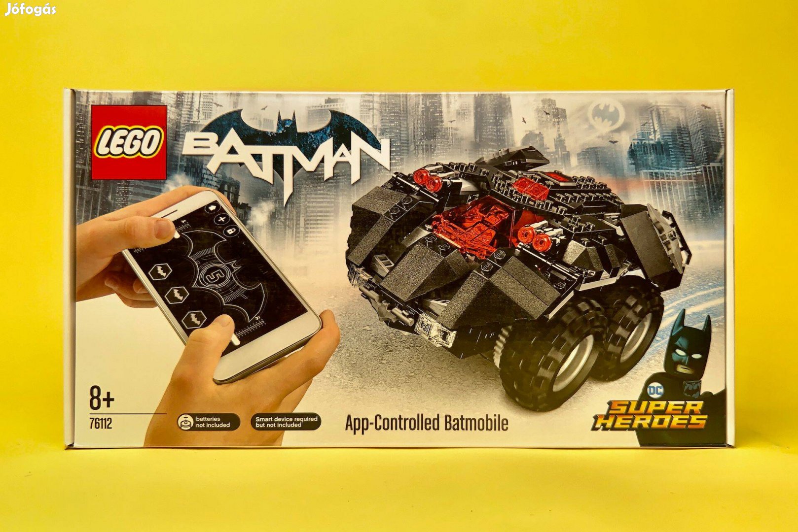 LEGO DC 76112 App-Controlled Batmobile, Új, Bontatlan