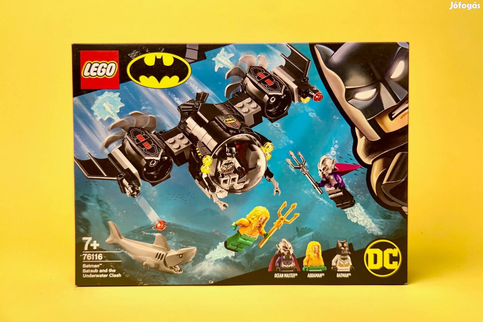 LEGO DC 76116 Batman Batsub and the Underwater Clash, Uj, Bontatlan