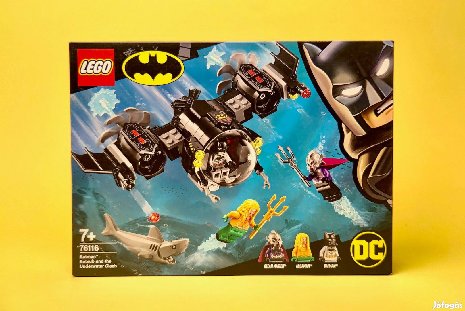 LEGO DC 76116 Batman Batsub and the Underwater Clash, Új, Bontatlan