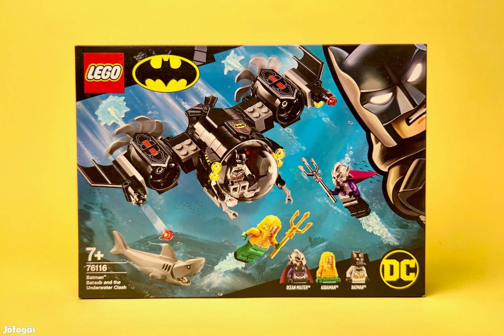 LEGO DC 76116 Batman Batsub and the Underwater Clash, Uj, Bontatlan