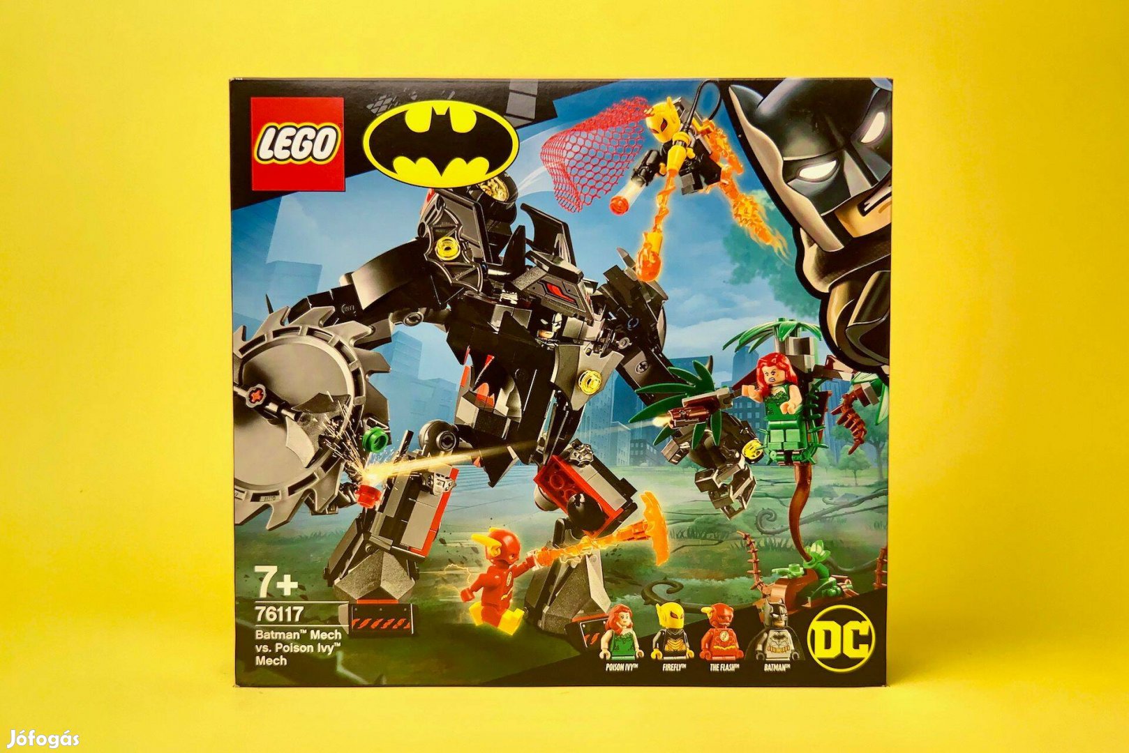 LEGO DC 76117 Batman Mech vs. Poison Ivy Mech, Új, Bontatlan