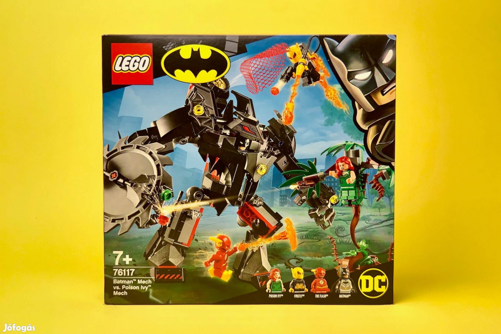 LEGO DC 76117 Batman Mech vs. Poison Ivy Mech, Új, Bontatlan