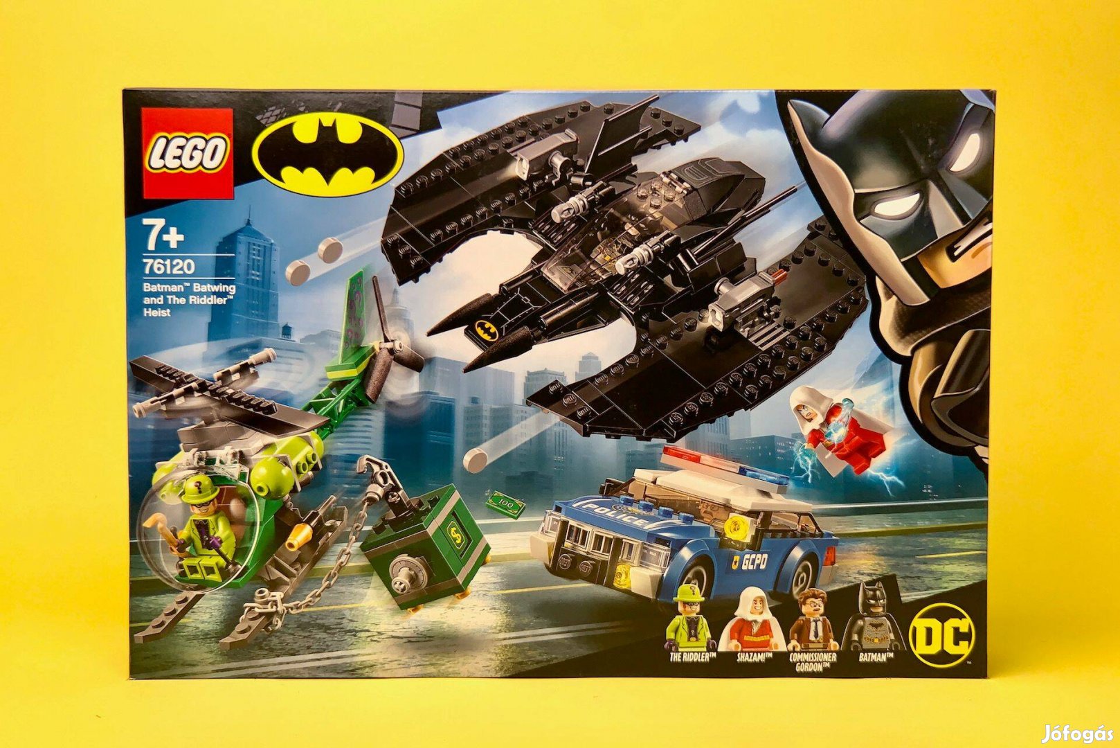 LEGO DC 76120 Batwing and The Riddler Heist, Új, Bontatlan