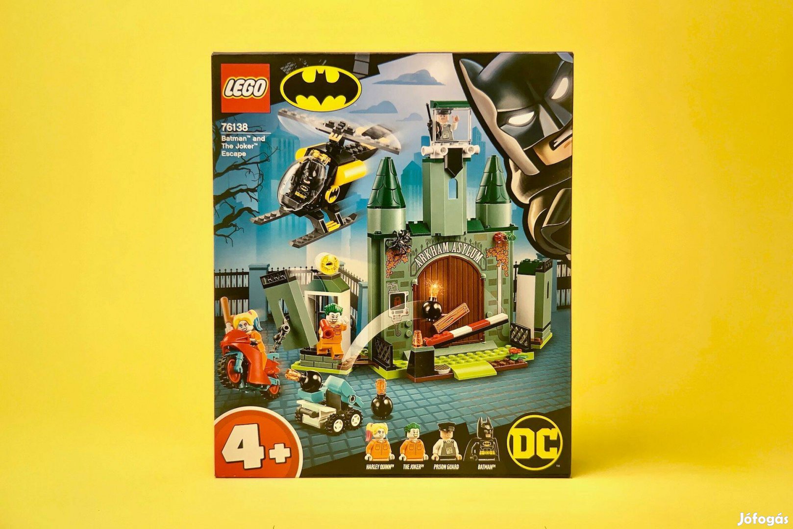 LEGO DC 76138 Batman and The Joker Escape, Új, Bontatlan