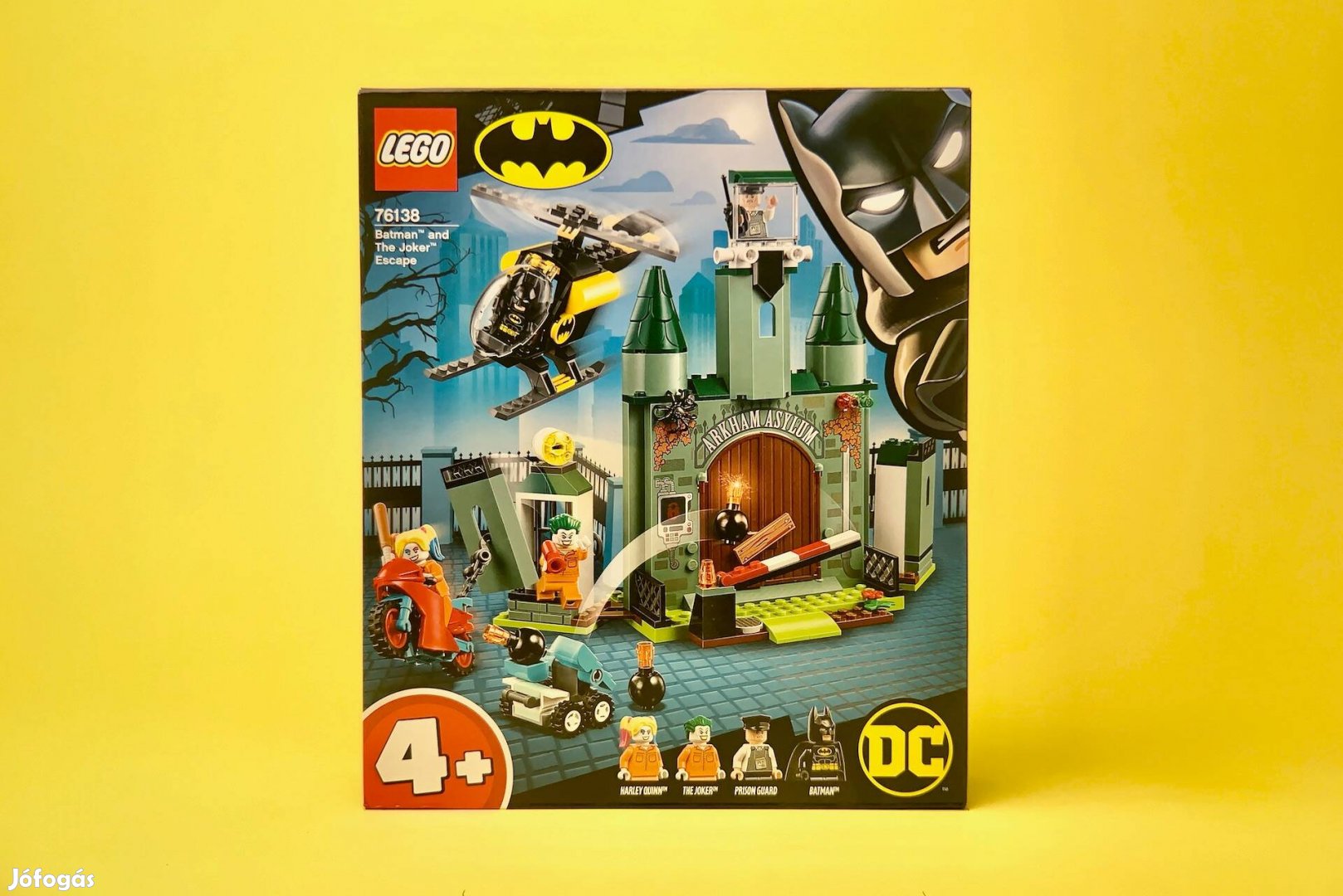 LEGO DC 76138 Batman and The Joker Escape, Új, Bontatlan