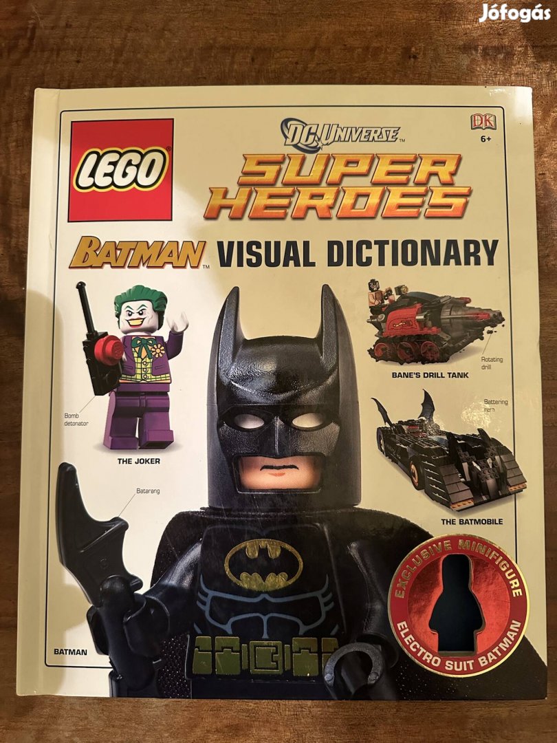 LEGO DC Batman könyv, figura nélkül - angol