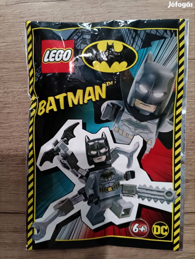 LEGO DC Batman szuperhős polybag figura szürke 