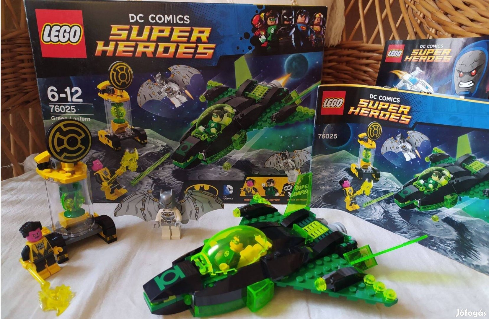 LEGO DC Comics 76025 Super Heroes Zöld Lámpás Sinestro ellen