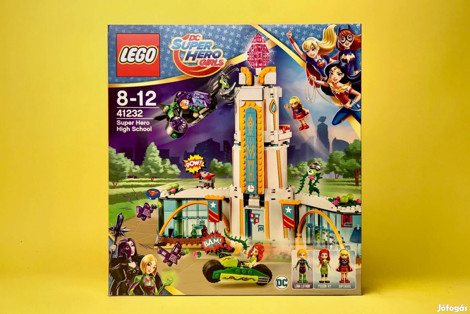 LEGO DC Super Hero Girls 41232 Szuperhős Akadémia, Uj, Bontatlan