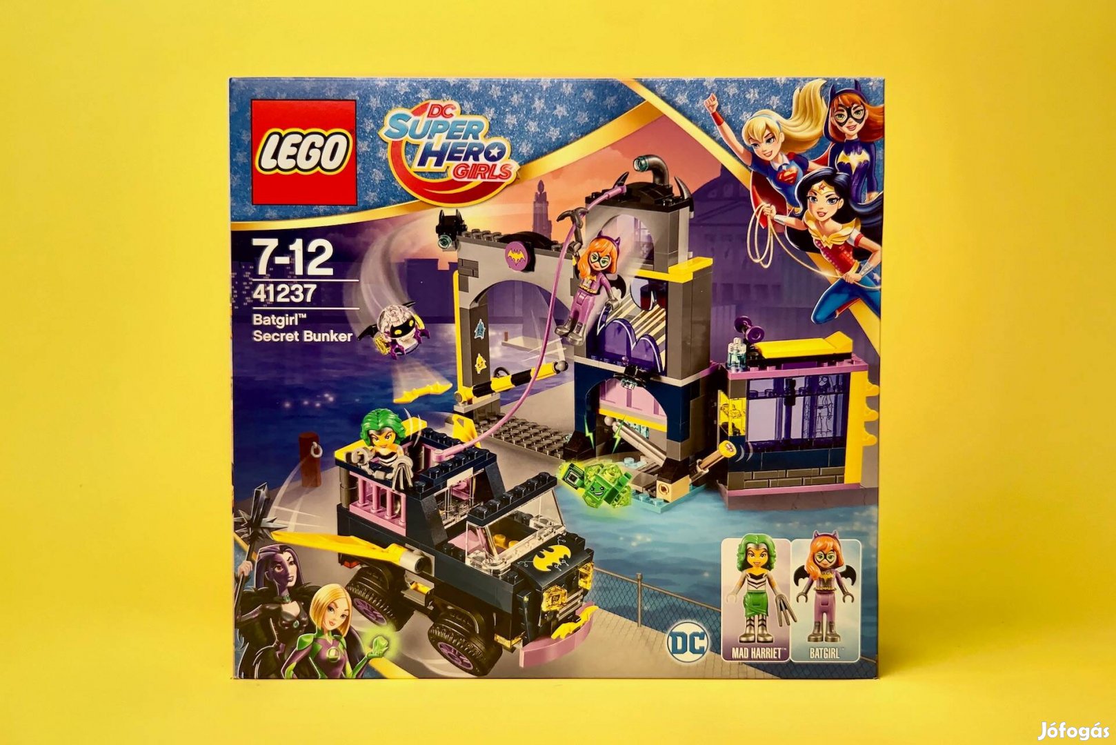 LEGO DC Super Hero Girls 41237 Batgirl Secret Bunker, Új, Bontatlan