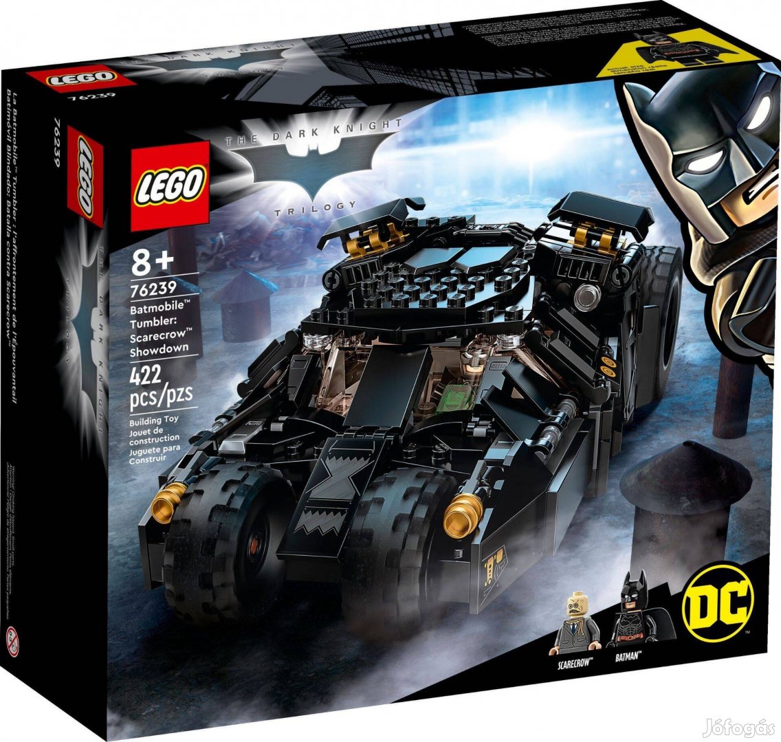 LEGO DC Super Heroes 76239 Batmobile Tumbler: Scarecrow Showdown új, b