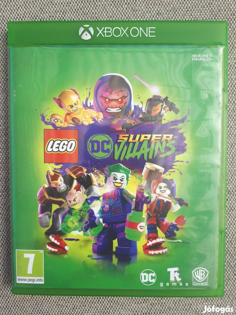 LEGO DC Super Vilians xbox one-series x játék,eladó-csere"