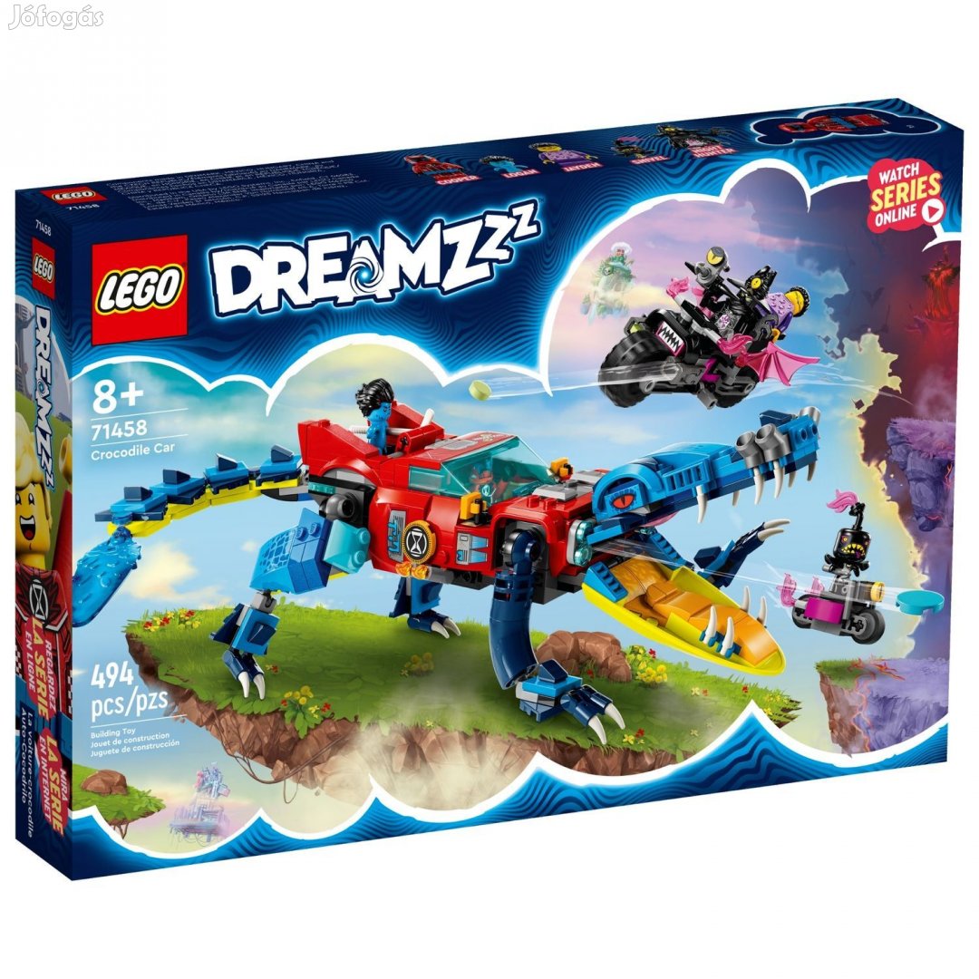 LEGO DREAMZzz 71458 Krokodil autó - 71458