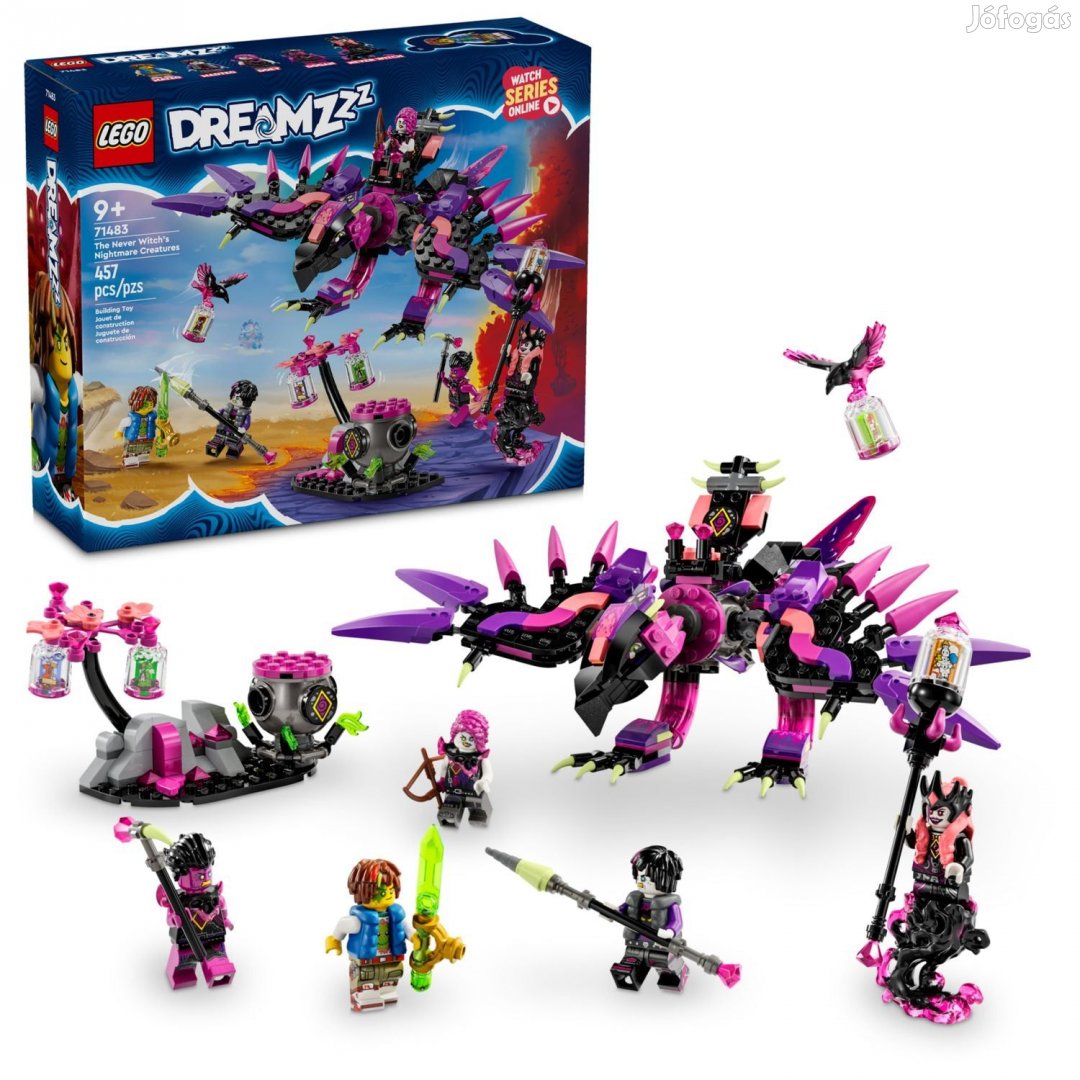 LEGO DREAMZzz  71483 A Sötét boszorkány rémálomlényei - 71483