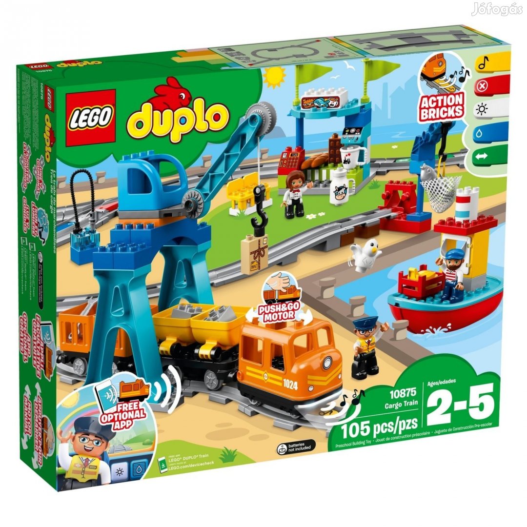 LEGO DUPLO 10875 Tehervonat - 10875