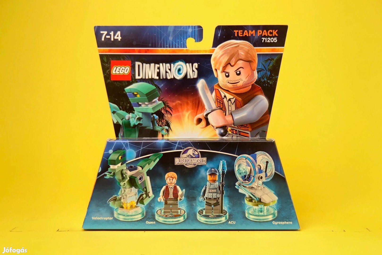 LEGO Dimensions 71205 Team Pack Jurassic World, Új, Bontatlan