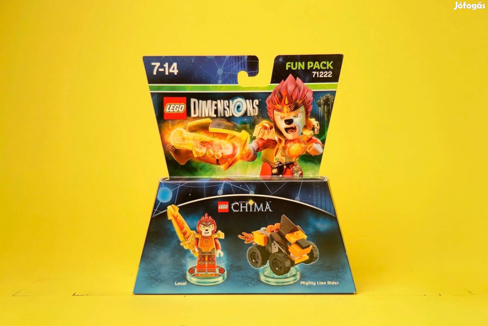 LEGO Dimensions 71222 FP Legends of Chima (Laval), Új, Bontatlan