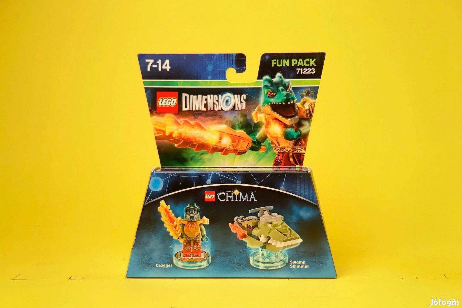 LEGO Dimensions 71223 FP Legends of Chima (Cragger), Új, Bontatlan