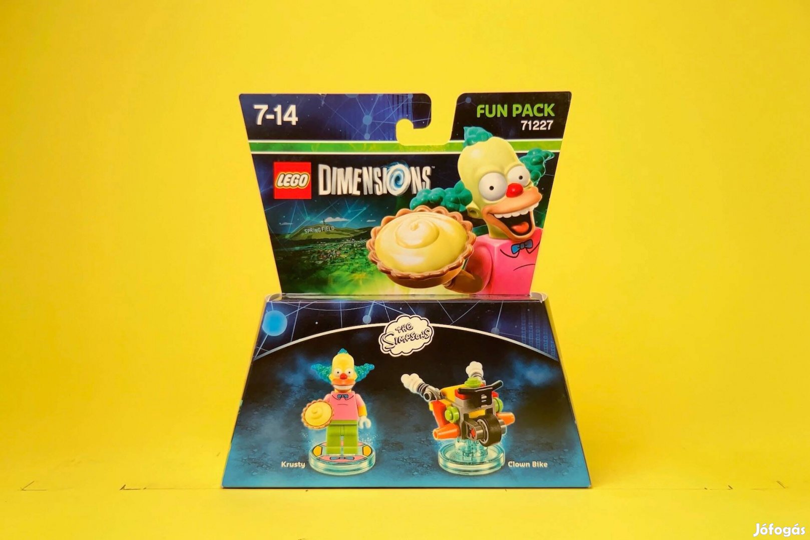 LEGO Dimensions 71227 FP The Simpsons (Krusty), Új, Bontatlan