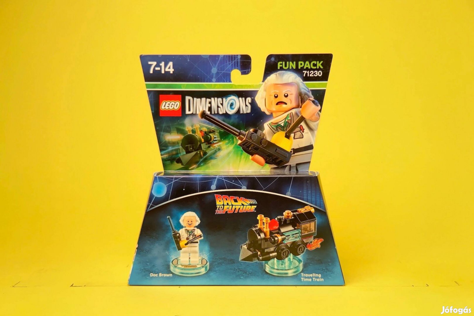 LEGO Dimensions 71230 FP Back to the Future (Doc Brown), Új, Bontatlan