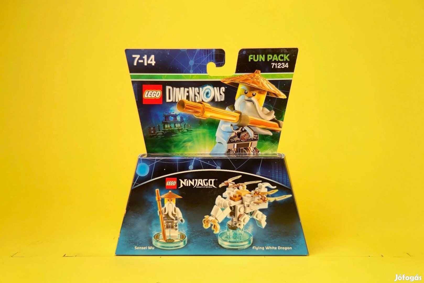 LEGO Dimensions 71234 FP Ninjago (Sensei Wu), Új, Bontatlan