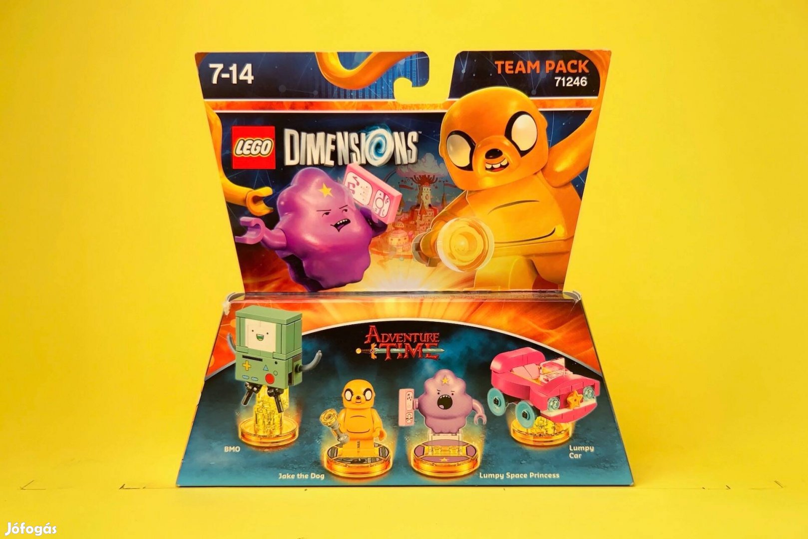 LEGO Dimensions 71246 Team Pack Adventure Time, Új, Bontatlan