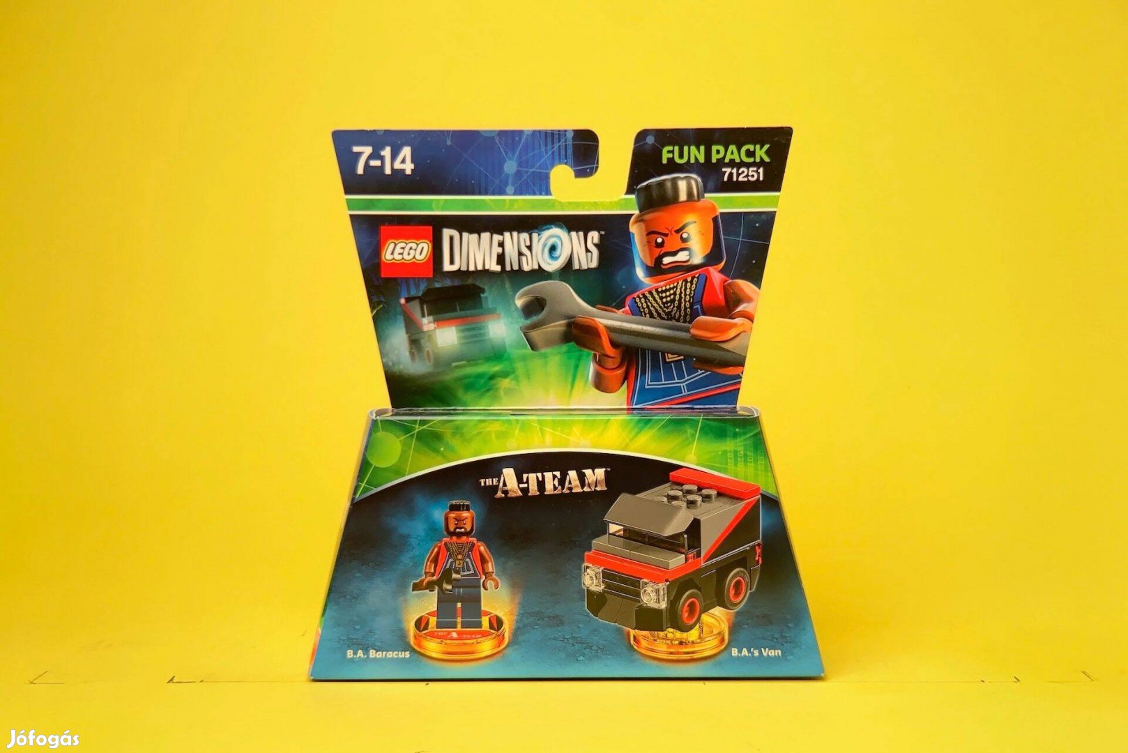 LEGO Dimensions 71251 FP The A-Team (B.A. Baracus), Új, Bontatlan