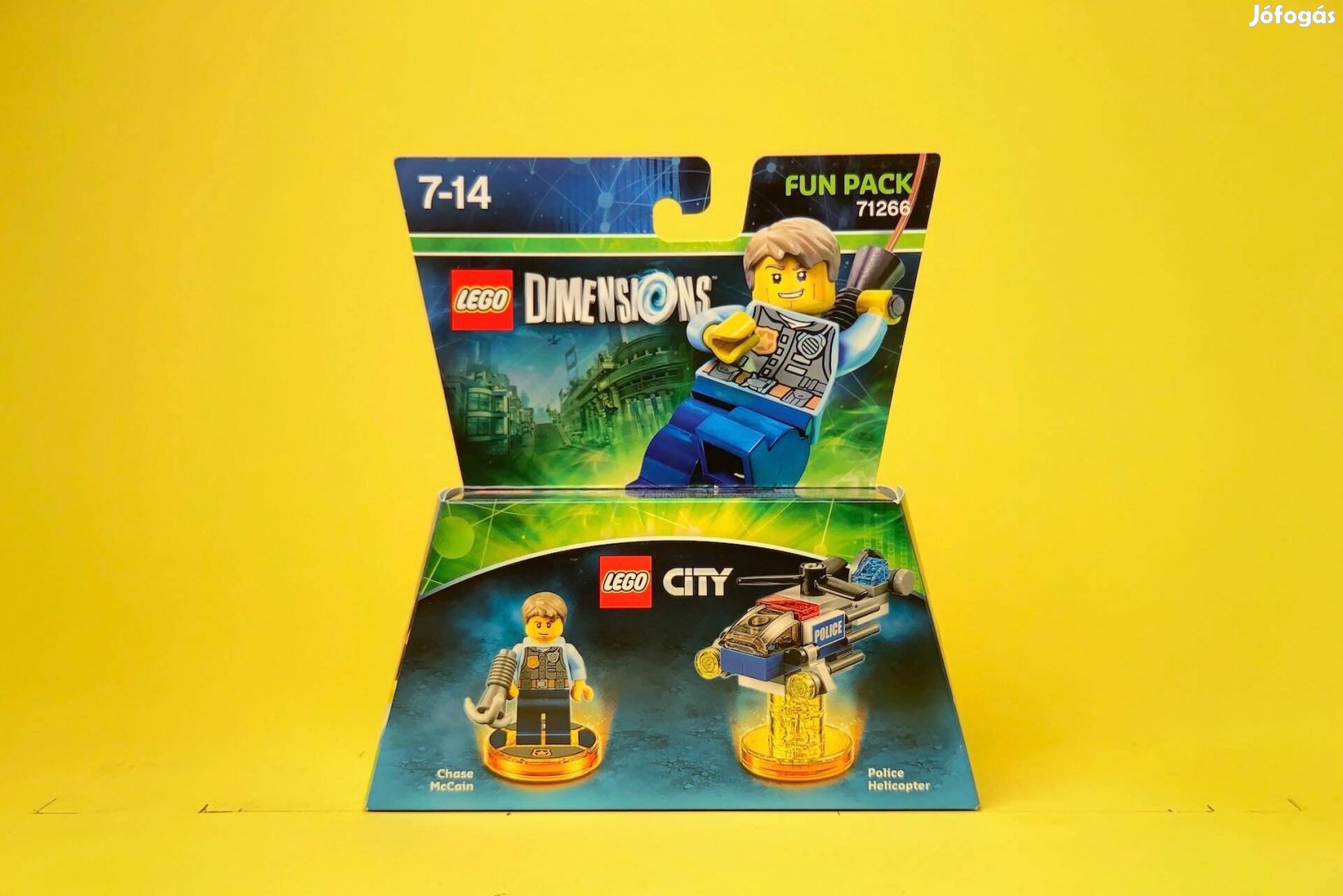 LEGO Dimensions 71266 FP City (Chase Mccain), Új, Bontatlan